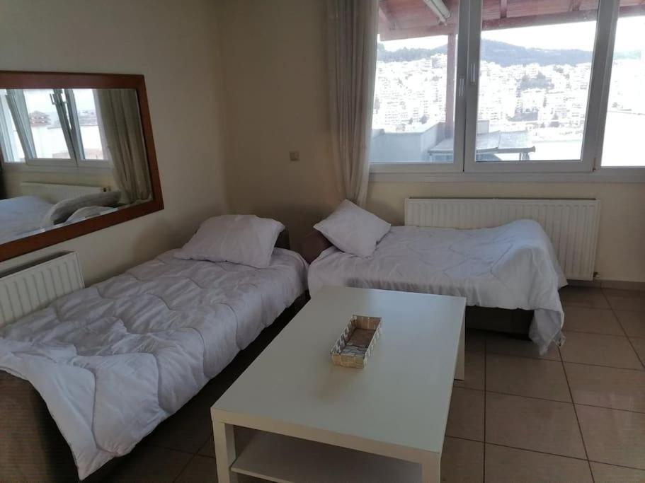 Finas Penthouse,Private Terrace,Great View,Mins From Sea Apartamento Cavala Exterior foto