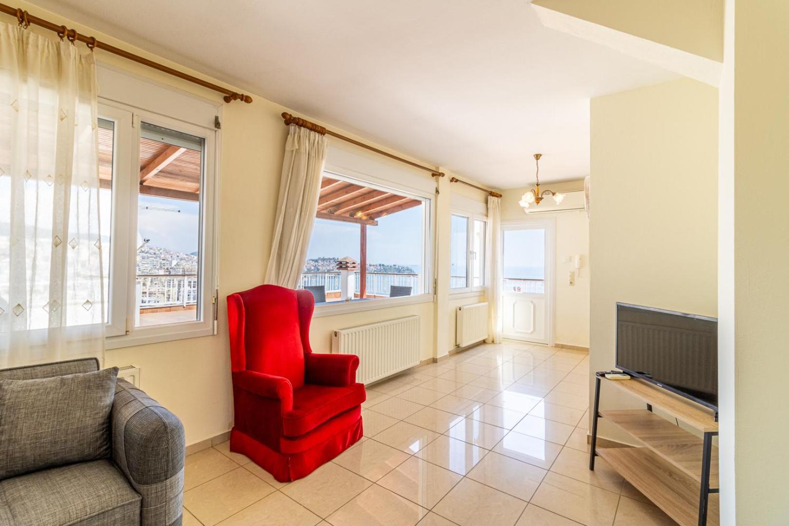 Finas Penthouse,Private Terrace,Great View,Mins From Sea Apartamento Cavala Exterior foto
